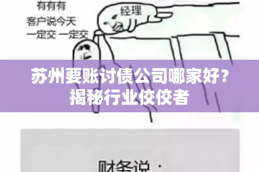 苏州要账讨债公司哪家好？揭秘行业佼佼者