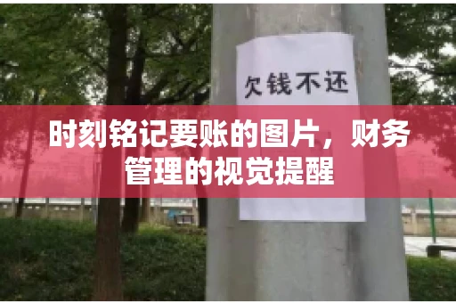 时刻铭记要账的图片，财务管理的视觉提醒