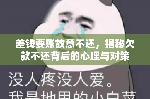 差钱要账故意不还，揭秘欠款不还背后的心理与对策