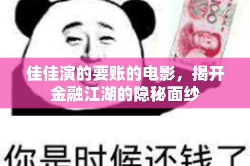 佳佳演的要账的电影，揭开金融江湖的隐秘面纱