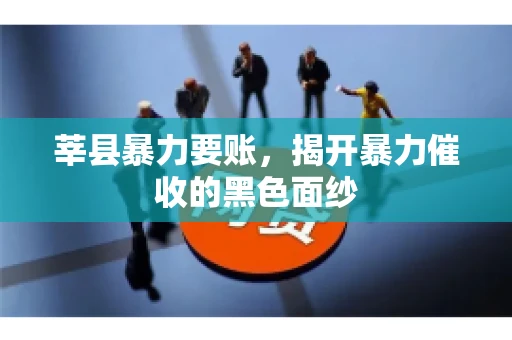 莘县暴力要账，揭开暴力催收的黑色面纱