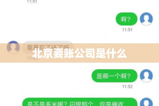 北京要账公司是什么