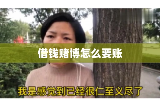 借钱赌博怎么要账