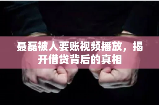 聂磊被人要账视频播放，揭开借贷背后的真相