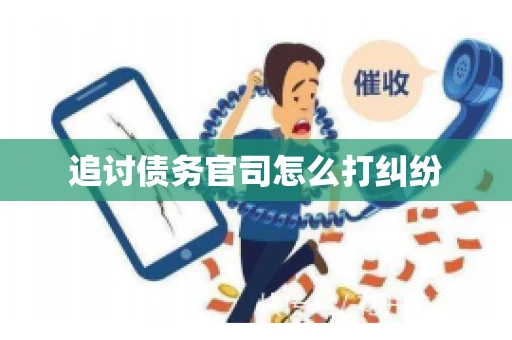 追讨债务官司怎么打纠纷