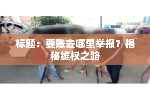标题：要账去哪里举报？揭秘维权之路